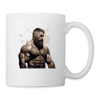 Fitness Homme Muscles Musculation - Mug blanc - blanc - Droite