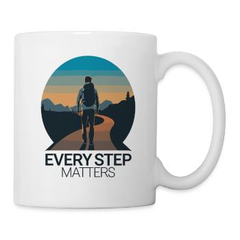JOURNEY, EVERY STEP MATTERS - Mug - white - Right