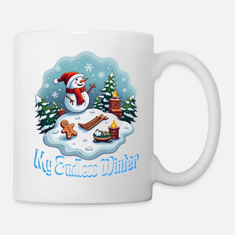 Mein endloser Winter - Tasse - Weiß
