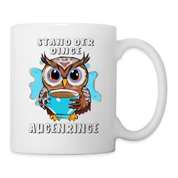 OWL STATE OF AFFAIRS DARK CIRCLES - Mug - white - Right