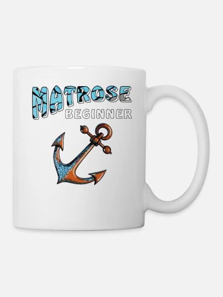 SCHIFFANKER MATROSE BEGINNER - Tasse - Weiß
