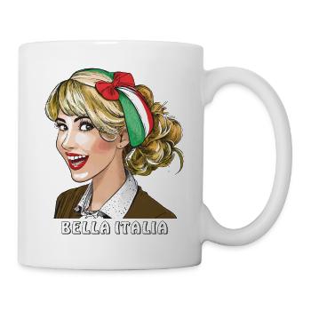 FRAU ITALIEN BELLA ITALIA - Tasse - Weiß - Rechts