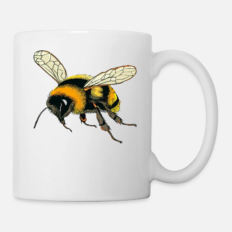 HUMMELN KONTUR - Tasse - Weiß