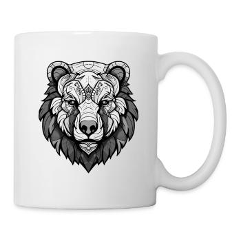Polar Bear Head Polar Bear - Mug - white - Right