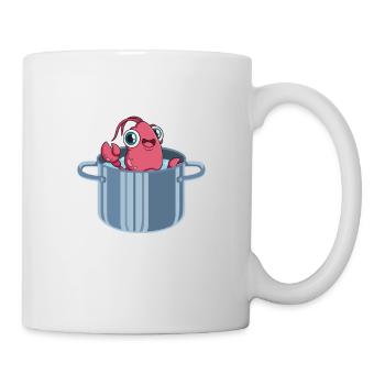 Say No To Pot Seafood Shrimp Lover - Tasse - Weiß - Rechts