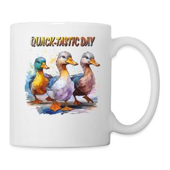 JOURNÉE DU CANARD COIN-TASTIQUE - Mug blanc - blanc - Droite