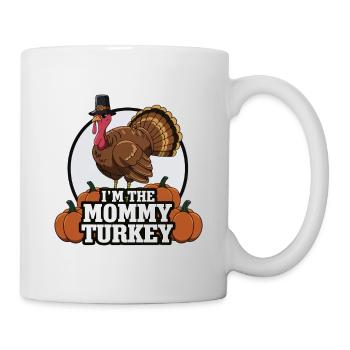 Maman Turquie Thanksgiving - Mug blanc - blanc - Droite
