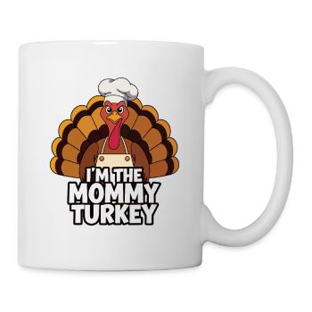 Maman Turquie Thanksgiving - Mug blanc - blanc - Droite