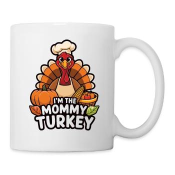 Maman Turquie Thanksgiving - Mug blanc - blanc - Droite