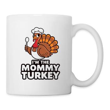 Maman Turquie Thanksgiving - Mug blanc - blanc - Droite