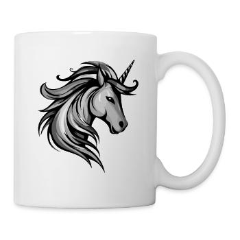 Unicorn Head - Mug - white - Right