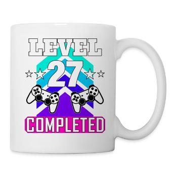 gaming birthday haha like - Mug - white - Right