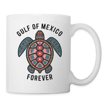 Gulf Of Mexico Oceanic Basin Tourist Spot Travel - Mug - white - Right