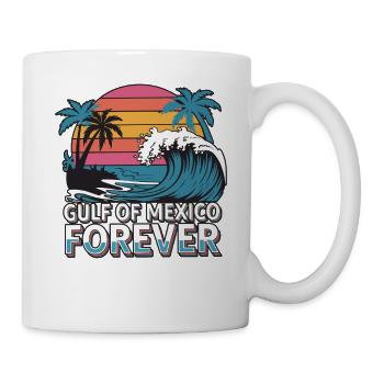 Gulf Of Mexico Oceanic Basin Tourist Spot Travel - Mug - white - Right