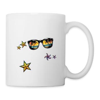 Équipe de fête de Gran Canaria - Mug blanc - blanc - Droite