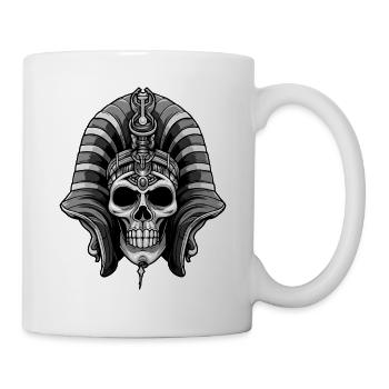 Pharaoh Skull - Mug - white - Right