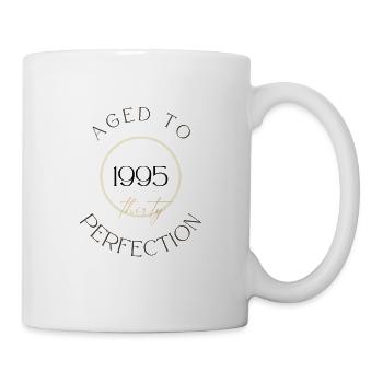 30th Birthday, aged to perfection 1995, gift - Mug - white - Right