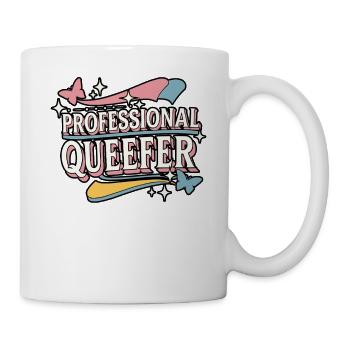 Queef Queen Queefed Humour adulte Queefing - Mug blanc - blanc - Droite