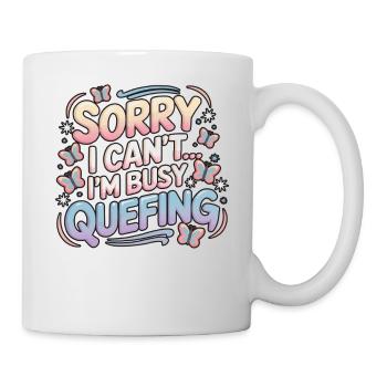 Queef Queen Queefed Humour adulte Queefing - Mug blanc - blanc - Droite