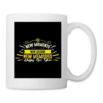 Nouvel An 4 - Mug blanc - blanc - Droite