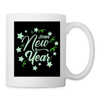 Nouvel An 7 - Mug blanc - blanc - Droite