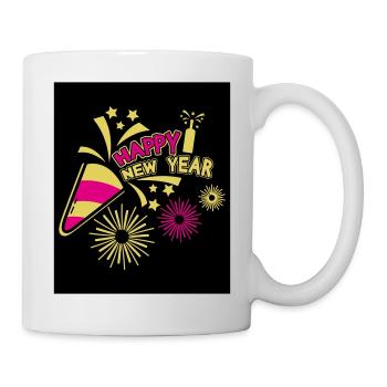 Nouvel An 8 - Mug blanc - blanc - Droite