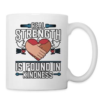 Mitgefühl Menschlichkeit Motivation Empathie Güte - Tasse - Weiß - Rechts