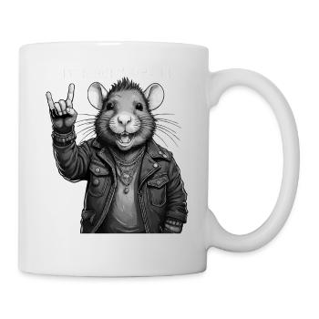 RATTE IT ROCKS AGAIN - Tasse - Weiß - Rechts