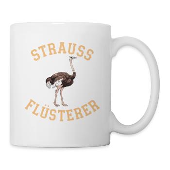 Strauss Whisperer – Your Style for Animal Lovers - Mug - white - Right