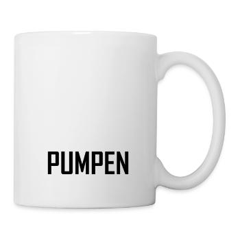 PUSSIES PUMPEN Zeichenfläche 1 Kopie 3 - Tasse - Weiß - Rechts