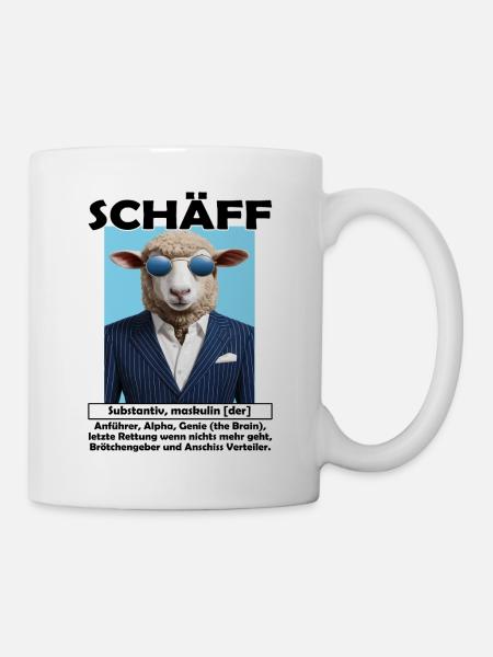 Schäff | Chef | Teamleiter| Abteilungsleiter - Tasse - Weiß