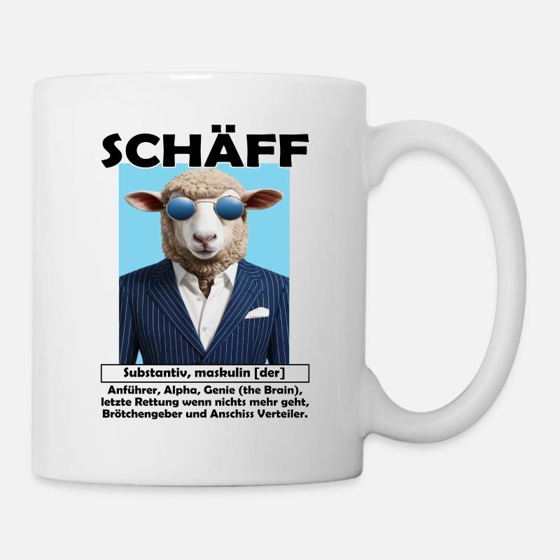 Schäff | Chef | Teamleiter| Abteilungsleiter - Tasse - Weiß