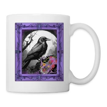 Halloween Raven Raven Crow Crow - Mug - white - Right
