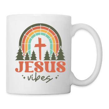 Jesus vibes - Mug - white - Right
