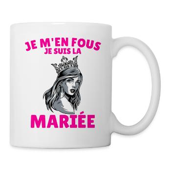 Future Mariée EVJF Enterrement Vie Jeune Fille - Mug blanc - blanc - Droite