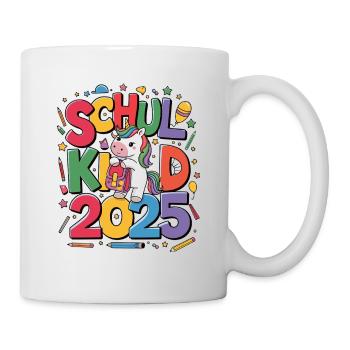 School Child 2025 School Enrollment Back to School - Mug - white - Right