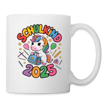 School Child 2025 School Enrollment Back to School - Mug - white - Right