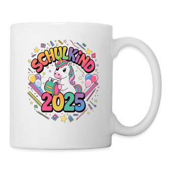 School Child 2025 School Enrollment Back to School - Mug - white - Right