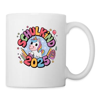 School Child 2025 School Enrollment Back to School - Mug - white - Right