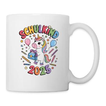 School Child 2025 School Enrollment Back to School - Mug - white - Right