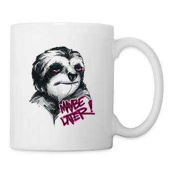 Tired Sloth - Mug - white - Right