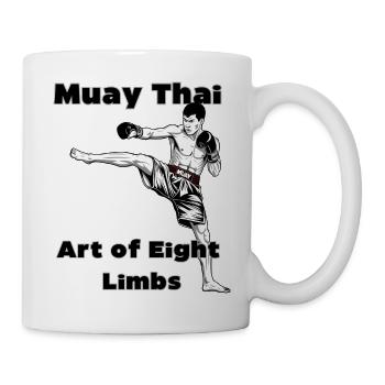 Muay Thai Art of Eight Limmbs - Tasse - Weiß - Rechts