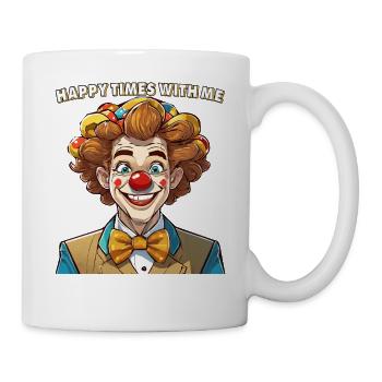 CLOWN HAPPY TIMES WITH ME - Mug - white - Right