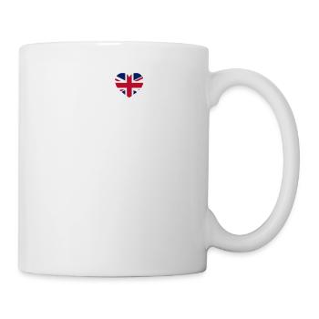 I love Chicago Cool UK Wrong Flag Lover Heart Wortspiel - Tasse - Weiß - Rechts
