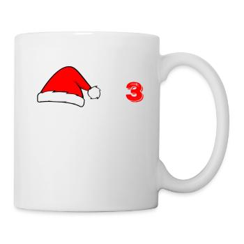 Ho to the power of 3 haha Artboard 1 - Mug - white - Right