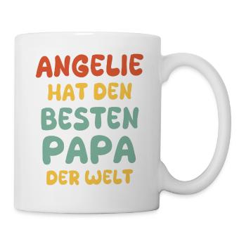 Angelie as a baby - Mug - white - Right
