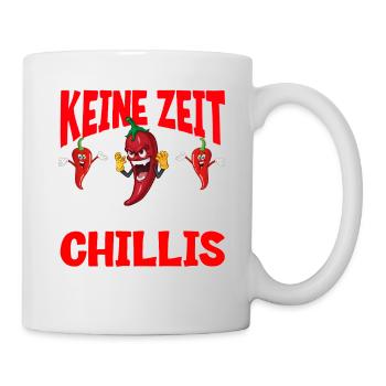 Drôle de jardinier de chili disant design pour chaud - Mug blanc - blanc - Droite