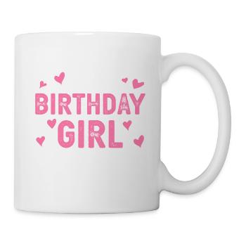 birthday girl 2 omg die ist ja so poetisch - Mug - white - Right