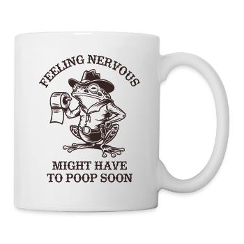 Intestin irritable Syndrom Cowboy Frog - Mug blanc - blanc - Droite