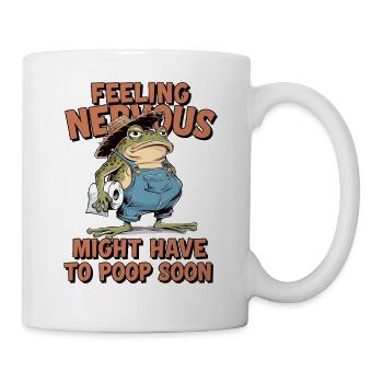Intestin irritable Syndrom Cowboy Frog - Mug blanc - blanc - Droite